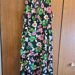 Who What Wear Flowy Dress Midi-Max MED
